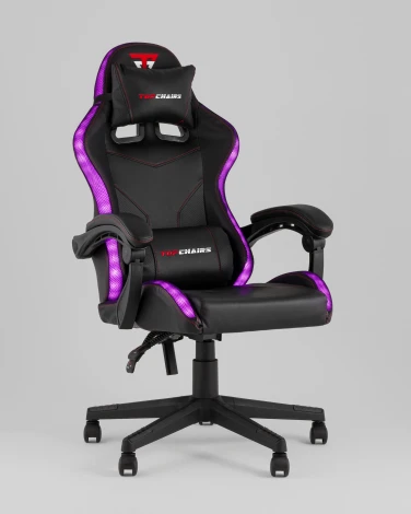 Кресло спортивное TopChairs Druid черный арт.УТ000039467