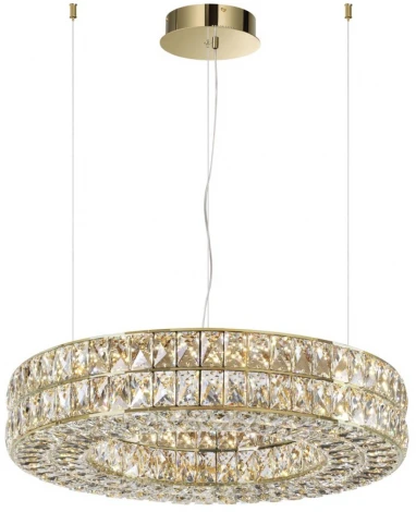 Подвесная люстра Odeon Light Panta 4926/52L золото/металл/хрусталь LED 52W 4000K 2971Лм