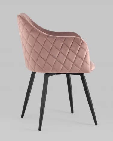 Стул Stool Group Ника вращающийся велюр пыльно-розовый УТ000031328
