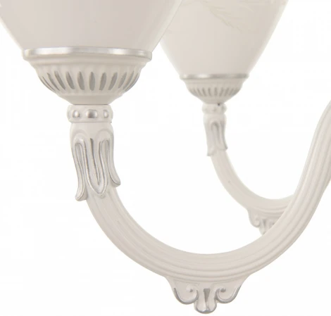 Подвесная люстра Arte Milano AM343837 347837/6 WT+SL (220V, на цепи)