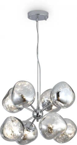 Подвесная люстра Freya Ejection FR5378PL-08SM (220V, на тросе)