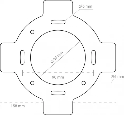 Наземный светильник LD-Lighting LD-JP LD-JP07 (220V, IP44)