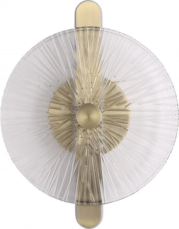 Настенный светильник ST Luce Wasi SL6141.301.01 бронза/прозрачный LED 1*11W 4000K (220V, круглые)