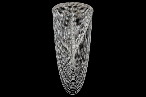 Потолочная люстра каскадная Dio D'Arte Bari E 1.2.60.104 N (220V, хрусталь)