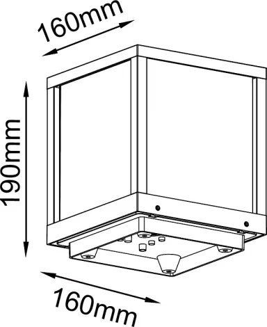 Уличный наземный светильник IP65 Mantra Utah 8929 (220V)