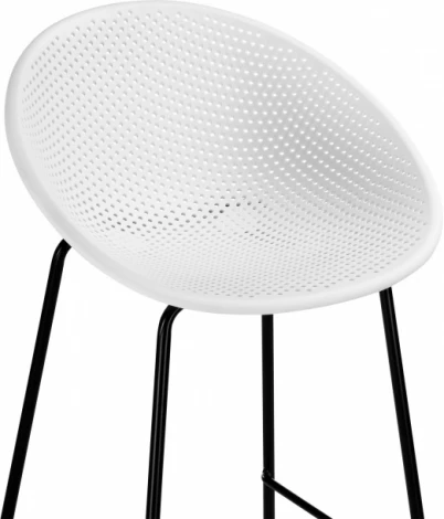 Барный стул Woodville Zeta white / black