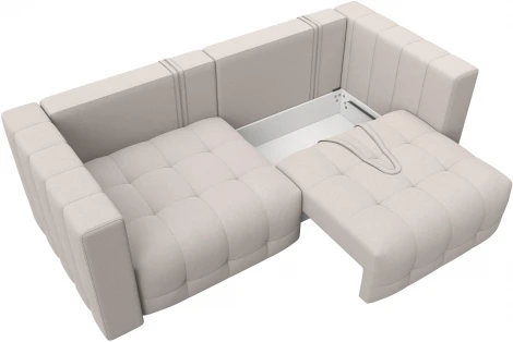 Диван прямой Лига-052 НПБ Лига Диванов (Замша) арт.128773