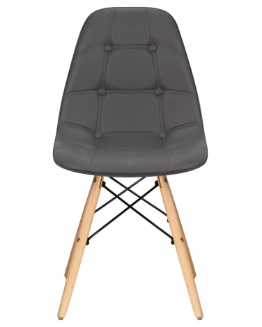 Стул обеденный BENNET (ножки светлый бук, серый)