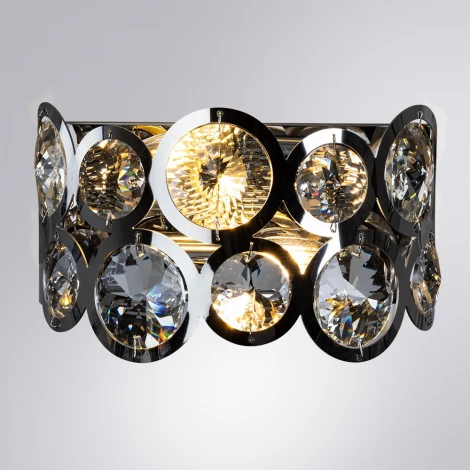 Настенный светильник Arte Lamp Sarah A1062AP-2CC (220V, хрусталь)