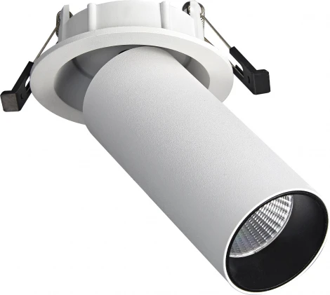 Встраиваемый светильник ST Luce ST759.538.07 Белый LED 1*7W 3000K (220V, круглые)