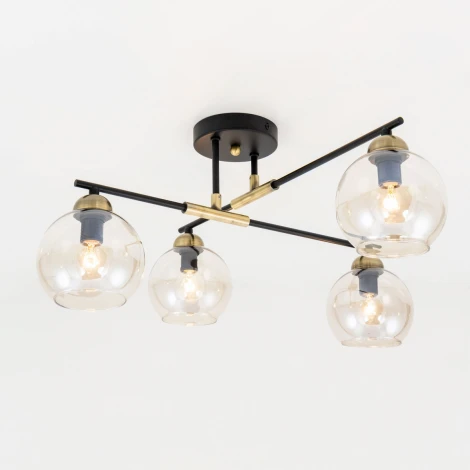 Люстра потолочная на штанге Анри CL124145 (220V, шар)