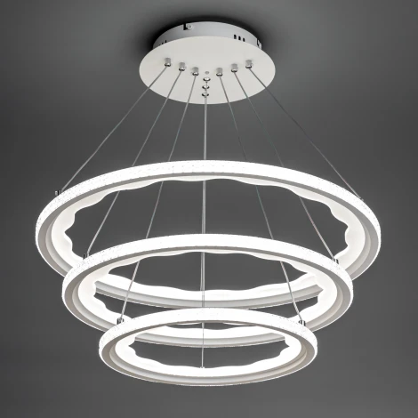 Подвесная люстра светодиодная с ДУ Ritter Lucido 51645 7