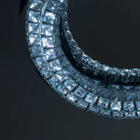 Потолочная люстра Eletto Olimpia EL330C80.1 (LED, 220V, хрусталь, пульт управления, круглые)