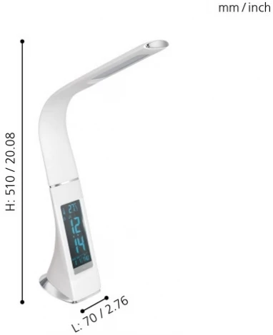 Офисная настольная лампа Eglo Cognoli 97915