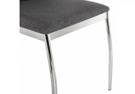 Обеденный стул Woodville Okus grey fabric 11589
