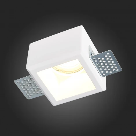 Встраиваемый точечный светильник под гипсокартон ST Luce St252–254 Gypsum ST252.518.01 (220V, куб)