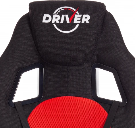 Кресло DRIVER (22) Tetchair (Черный,Красныйй).
