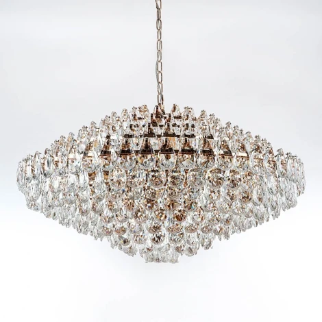 Подвесная люстра хрустальная Modelux MODELUX ML.8861.32P GD