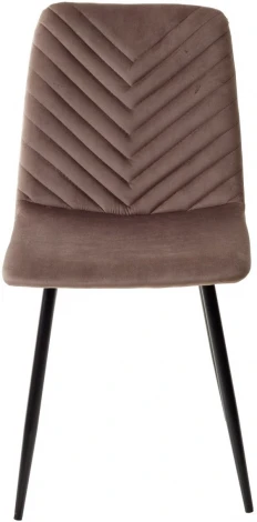 Стул DUKE BLUVEL-38 LATTE, велюр / черный каркас М-City