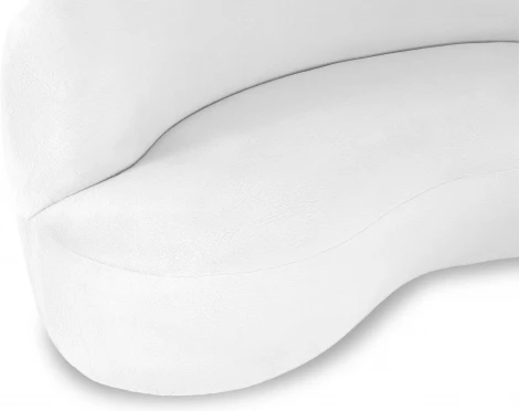 Диван Patti 1900 ОГОГО (арт.853228), (Мех/Белый)