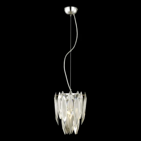 Подвесной светильник каскадный Wertmark Orlanda WE144.01.103 (220V, хрусталь, на тросе)