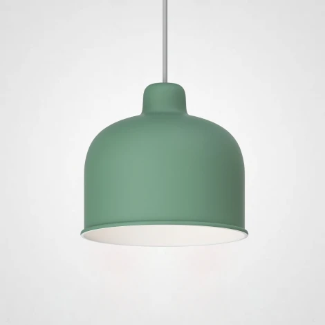 Подвесной светильник (люстра) Grain Pendant Lamp Green ImperiumLoft Mut (178320-26) (220V, на проводе, круглые)