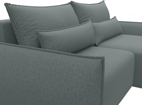 Диван угловой Лига-051 НПБ угол универсальный Лига Диванов (Рогожка) арт.128648