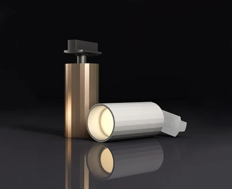 Трековый светильник однофазный Italline IT08-8010 white (220V, круглые)