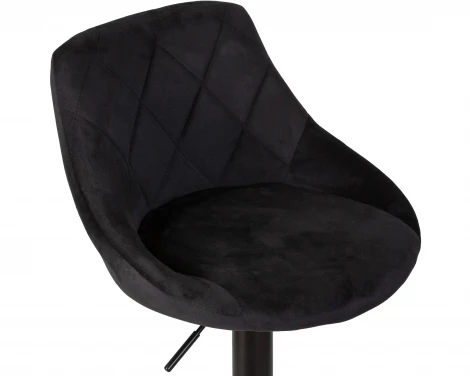 Стул барный LOGAN BLACK (черный велюр (MJ9-101))