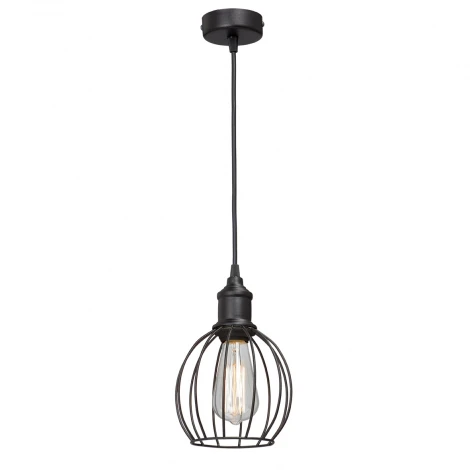 Подвесной светильник Vitaluce V4176-1/1S (220V, на проводе, круглые, клетка)