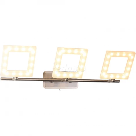 IDLamp Piazza 106/3A-LEDWhitechrome