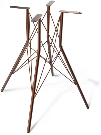 Стол SHT-TU2-1/70 МДФ медный/орех светлый Sheffilton SHT-TU2-1 6691686901