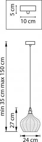 Подвесной светильник Lightstar Rocco 793116 (220V, на проводе)