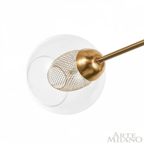 Потолочная люстра на штанге Arte Milano 272880/4 GD (220V, шарики)