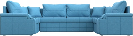 Диван П-образный Николь Лига Диванов (Рогожка) арт.125914