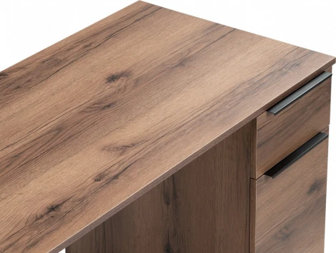 Письменный стол Бэтти Лофт (Бэтти Лофт 116х60х75 дуб делано темный / черный) Notta арт.564716