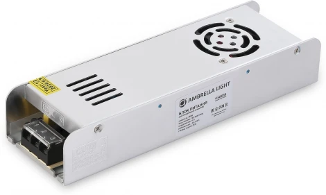 Блок питания с EMC для светодиодной ленты 24V Ambrella LED Driver 24V GS8686 360W 15A IP20 220V