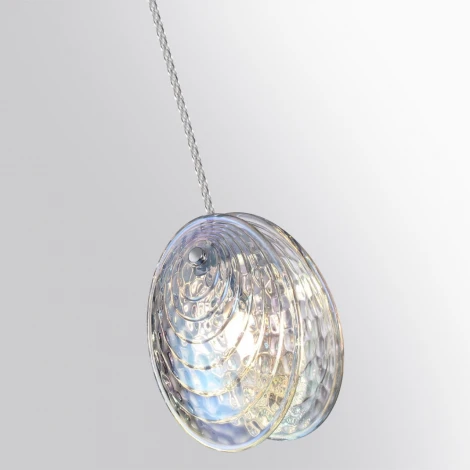 Подвесной светильник Odeon Light Mussels 5039/1A черный/перламутровый/металл/стекло G9 1*40W (220V, на проводе)