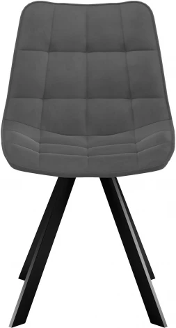 Стул DikLine 229 поворотный, B28 ANTRACITE, ножки черные