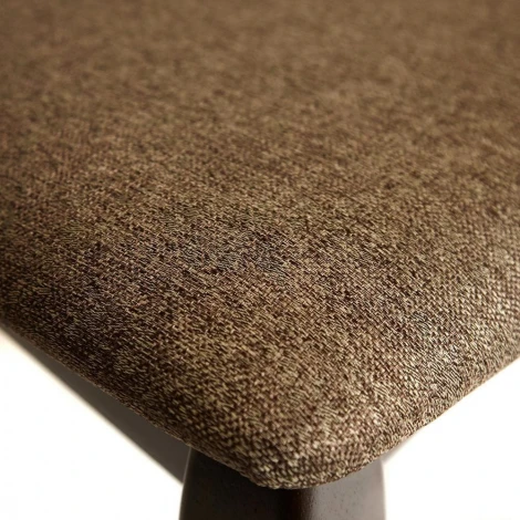 Стул -Андромеда/ Andromeda Cappuchino, ткань коричневая S 168-7 (дерево гевея)