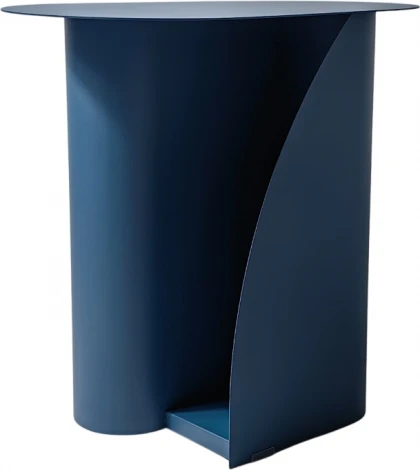 Журнальный столик Stool Group Yvaine металл темно-серый арт.УТ000040318