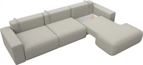 Диван угловой Лига-036 НПБ Классик Лонг правый угол Лига Диванов (Рогожка) арт.125462