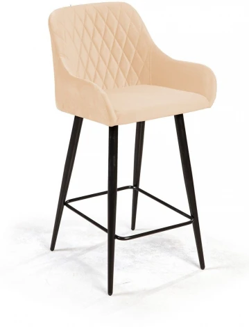 Стул полубарный Top Concept Robert, бархат бежевый 5