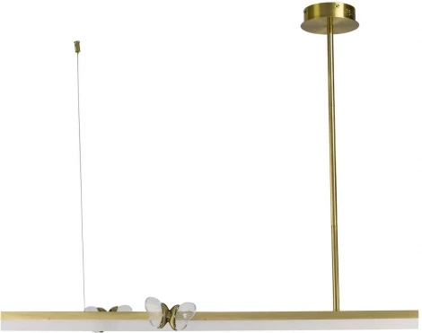 Подвесной светильник светодиодный AM Group MARIPOSA L1000 POLISHED GOLD (220V, на тросе, бабочки)