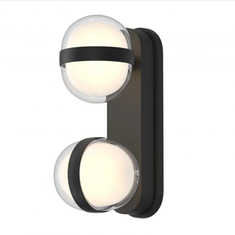 Настенный уличный светильник светодиодный Favourite Jocus 4851-2W LEDx20W 3000K IP65