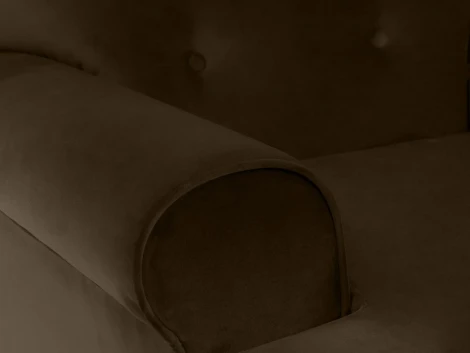 Кресло Italia ОГОГО (арт.339926), (Ткань/Темно-коричневый)