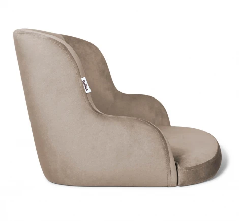 Стул Sheffilton SHT-ST39/S95-WH латте/прозрачный лак/черный муар 2298460001