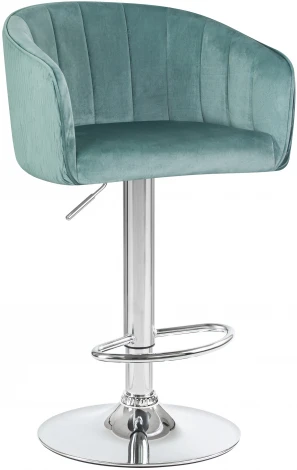 Стул барный DARCY (мятный велюр (1922-8))