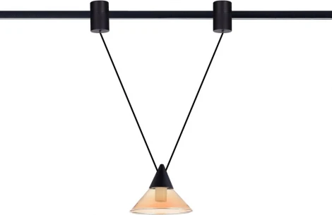 Трековый светодиодный светильник для магнитной модульной системы 5Вт Donolux Tringlas DL20234M5W1S2 Black