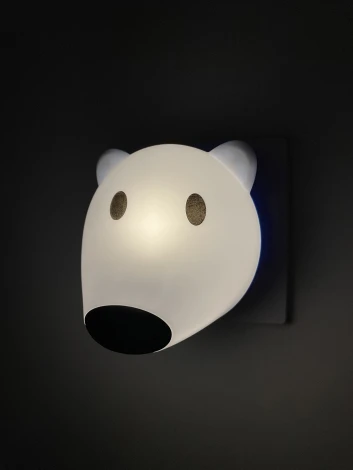 Ночник светодиодный с датчиком освещенности ЭРА NN-603-LS-W